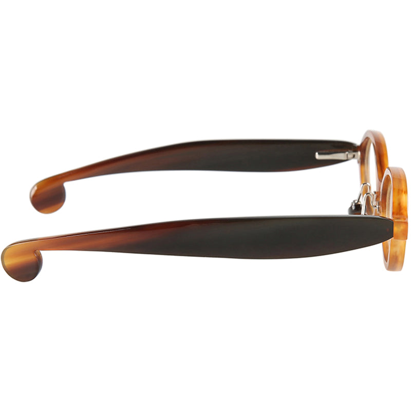 Buffalo Horn Oval Glasses NJ1245
