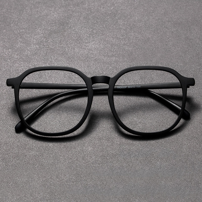 Round Glasses EF1078 - Wide Frames For Men With Larger Heads