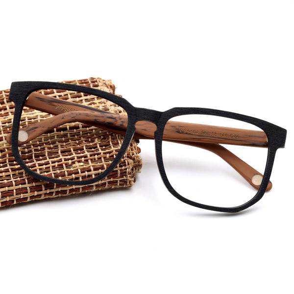 Square Glasses EF1068 - Wide Frames For Men With Larger Heads