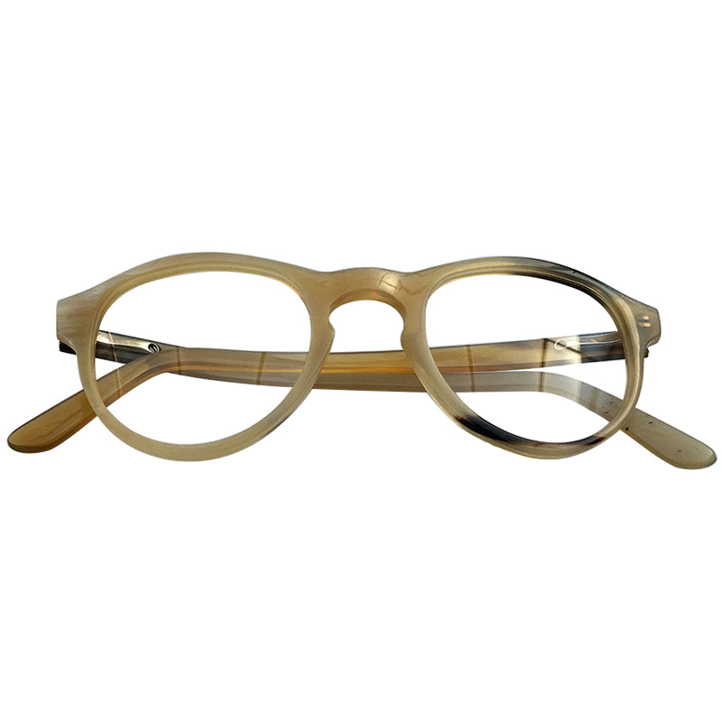 Buffalo Horn Round Glasses NJ1152