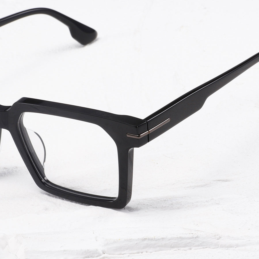 Square Glasses HT1003 - Wide Frames For Men With Larger Heads