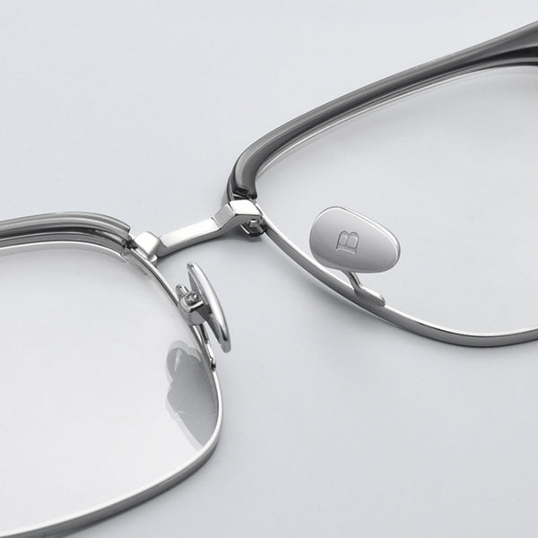 Browline Glasses EF1086 - Wide Frames For Men With Larger Heads