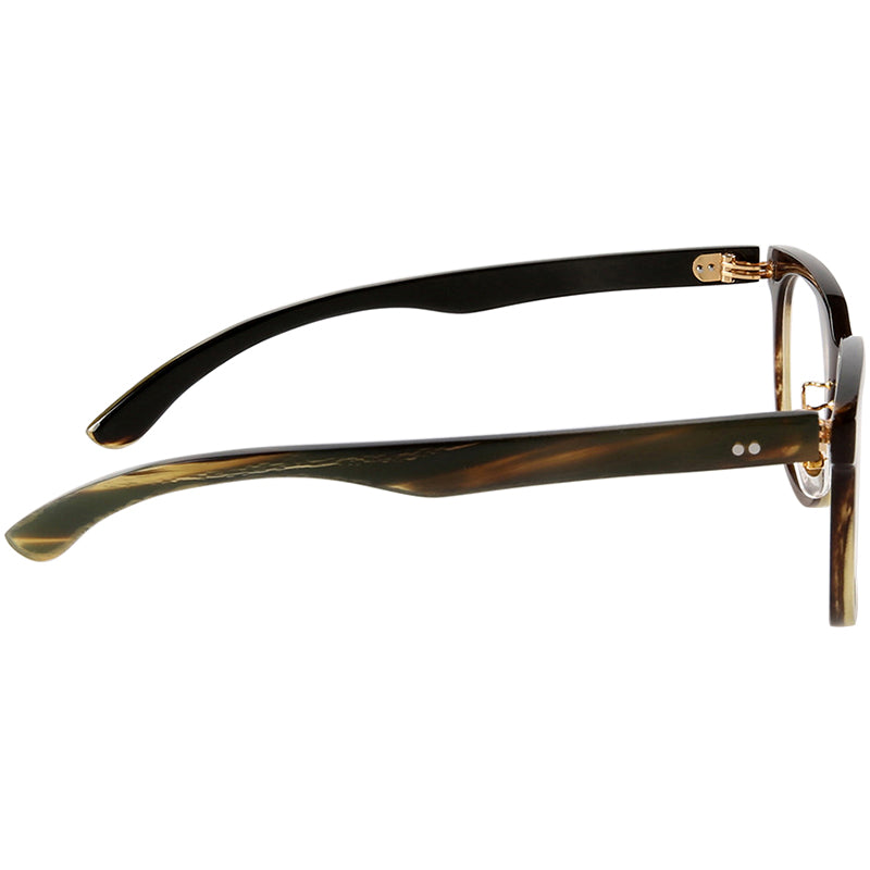 Buffalo Horn Square Glasses NJ1201