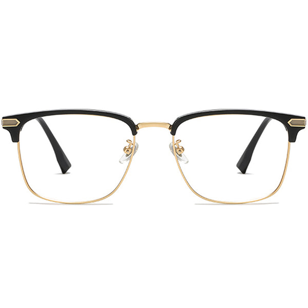 Browline Glasses EF1002 - Wide Frames for Men with Larger Heads
