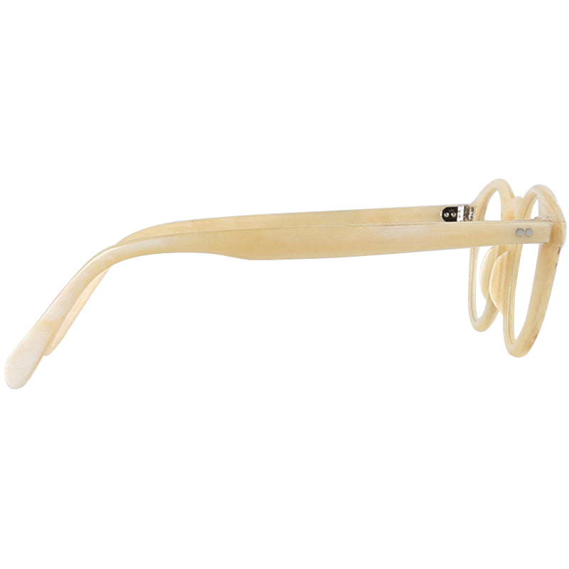 Buffalo Horn Round Glasses NJ1102