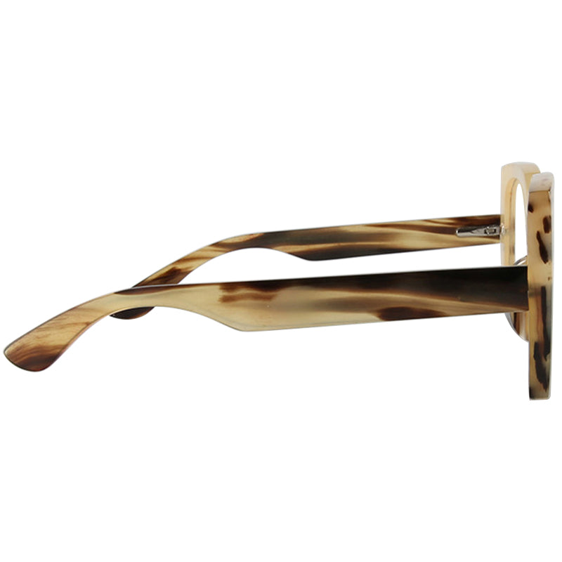 Buffalo Horn Square Glasses NJ1107