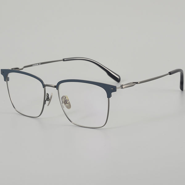 Browline Glasses EF1122 - Wide Frames for Men with Larger Heads