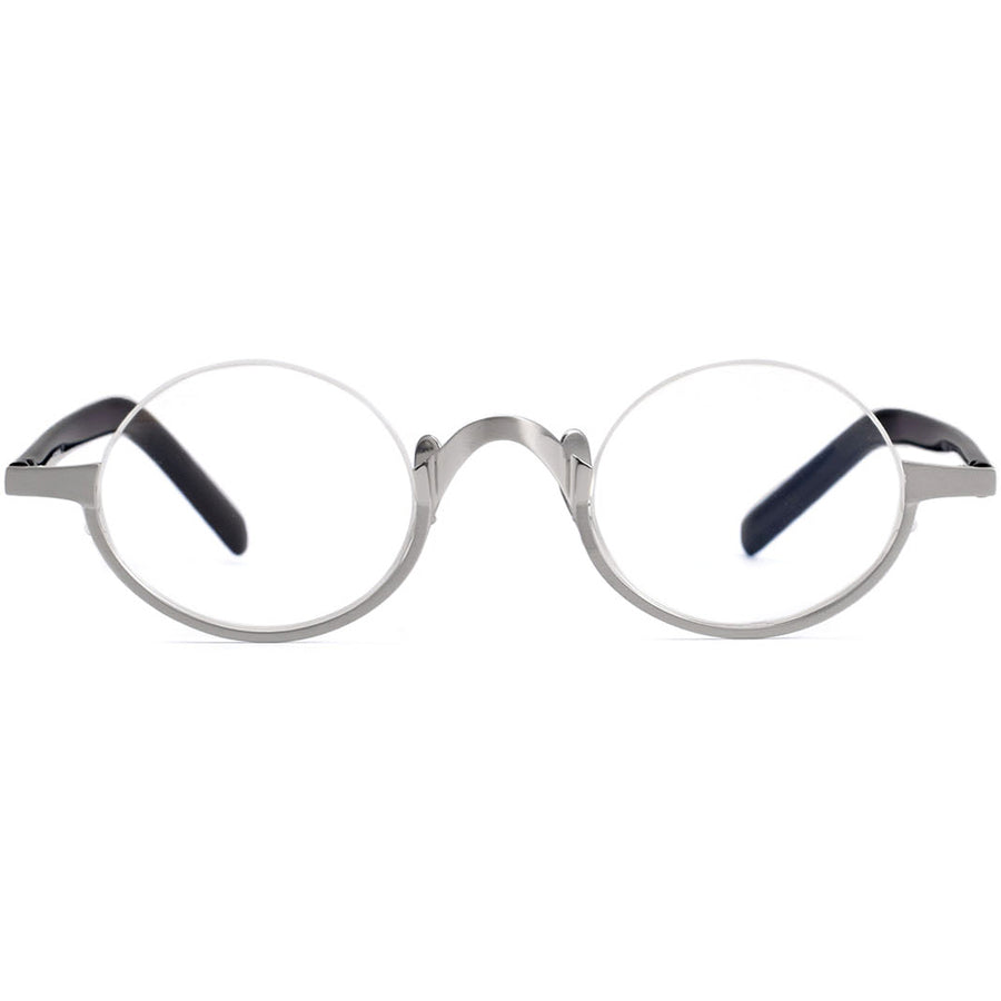 Reverse Half Rim Glasses | EYESHELLS