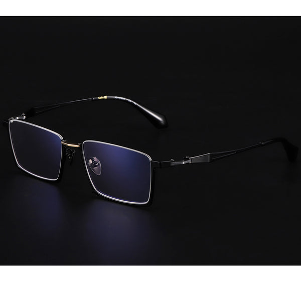 Rectangle Glasses RV1016 - Wide Frames for Men with Larger Heads