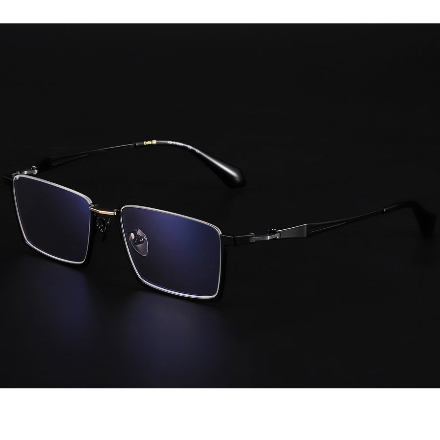 Rectangle Glasses RV1016 - Wide Frames for Men with Larger Heads