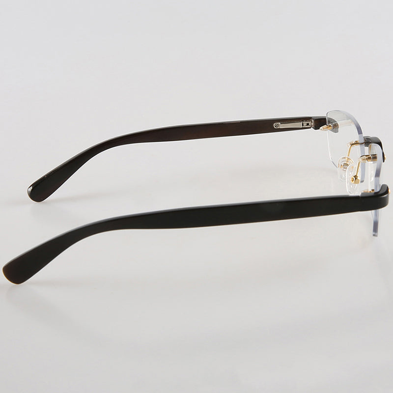 Buffalo Horn Rectangle Glasses NJ1064