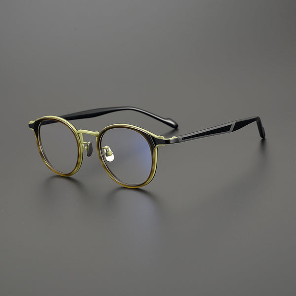 Round Glasses TG1046 - Wide Frames for Men with Larger Heads