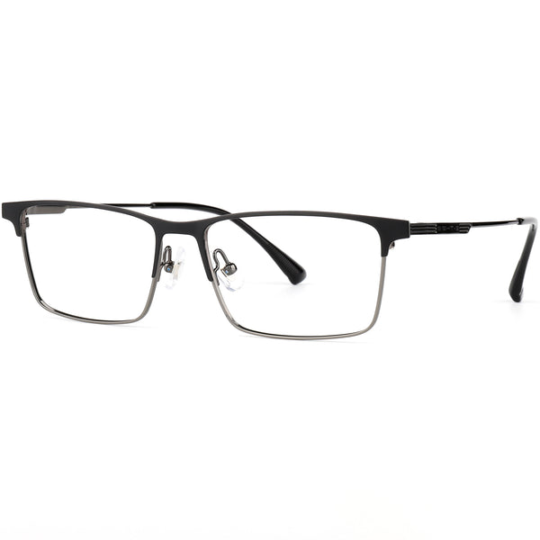 Rectangle Glasses EF1154 - Wide Frames for Men with Larger Heads