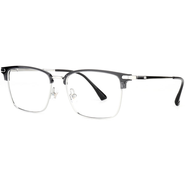 Browline Glasses EF1155 - Wide Frames for Men with Larger Heads