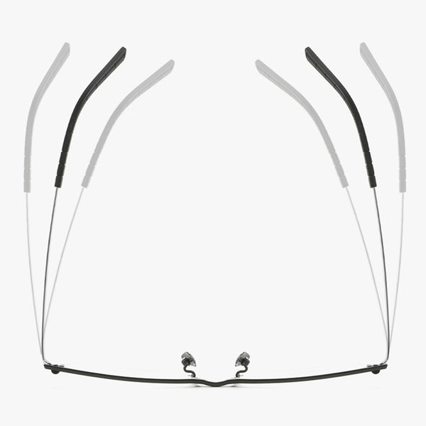 Rectangle Glasses EF1053 - Wide Frames For Men With Larger Heads