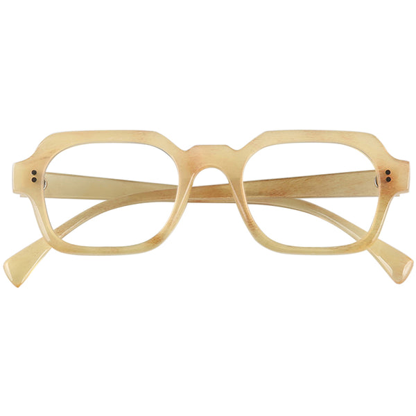 Buffalo Horn Square Glasses NJ1113