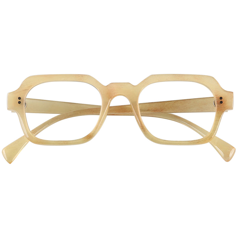 Buffalo Horn Square Glasses NJ1113