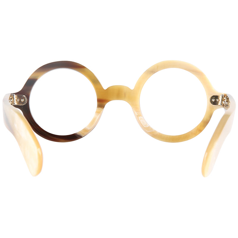 Buffalo Horn Round Glasses NJ1018