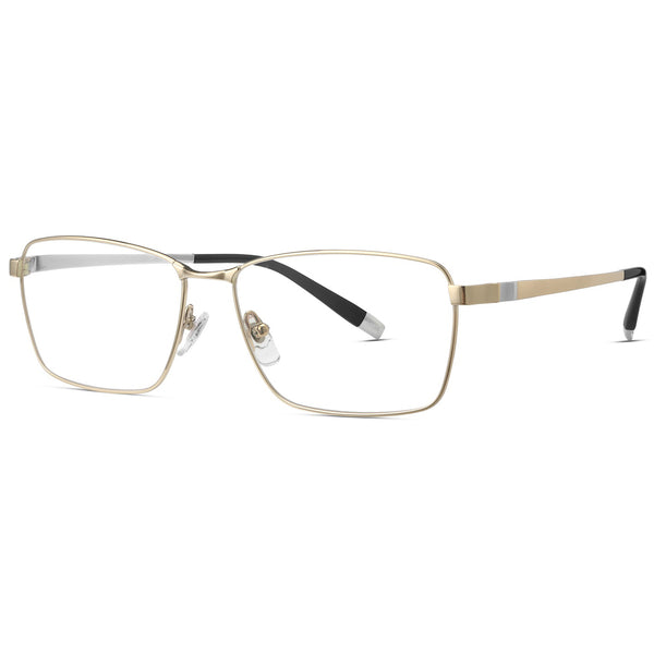 Rectangle Glasses MW1231 - Wide Frames for Men with Larger Heads