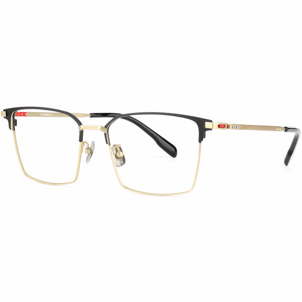 Square Glasses EF1180 - Wide Frames For Men With Larger Heads