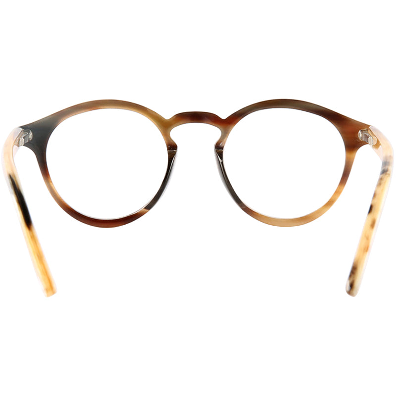 Buffalo Horn Round Glasses NJ1164