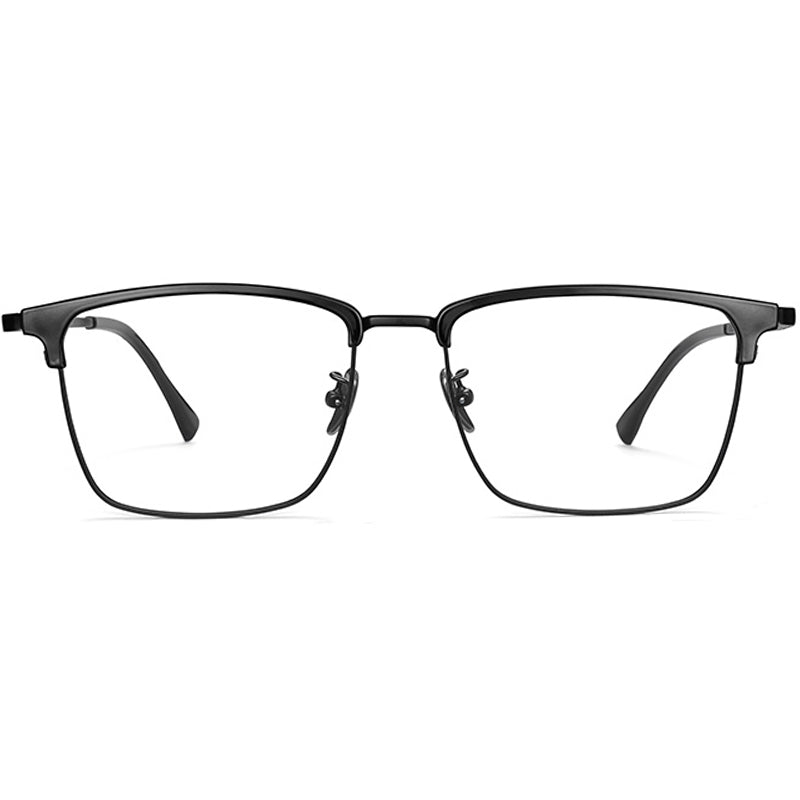 Browline Glasses EF1058 - Wide Frames For Men With Larger Heads