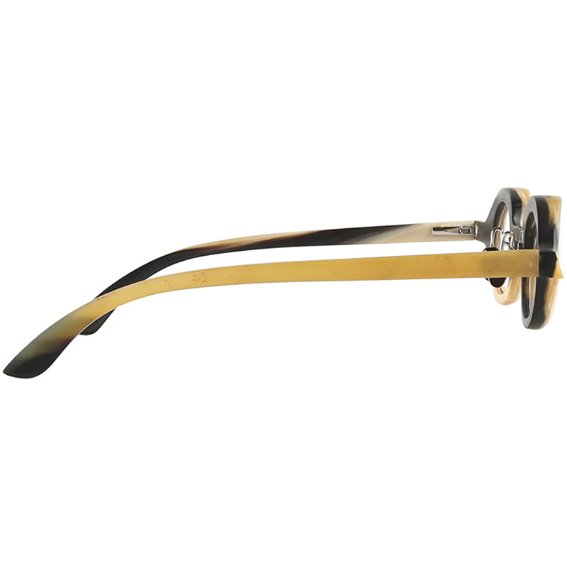 Buffalo Horn Round Glasses NJ1069