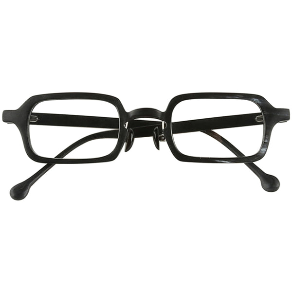 Buffalo Horn Rectangle Glasses NJ1103