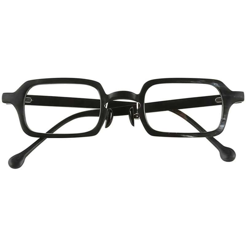 Buffalo Horn Rectangle Glasses NJ1103