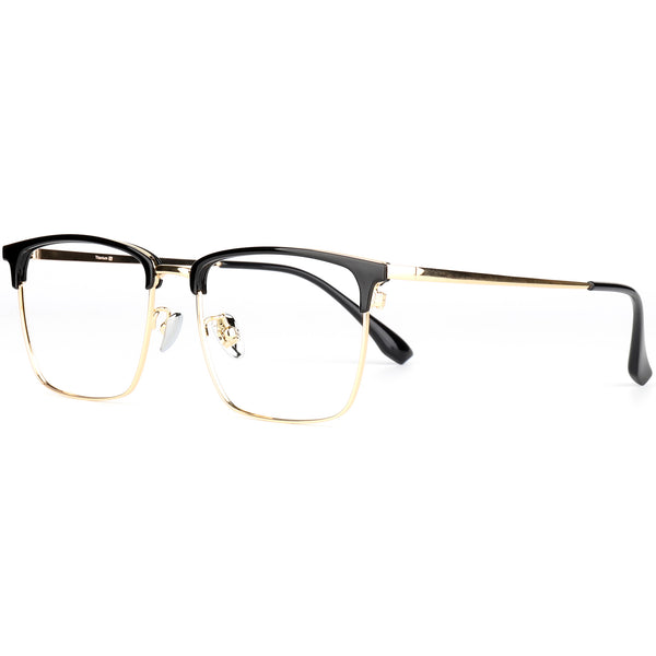 Browline Glasses EF1142 - Wide Frames for Men with Larger Heads