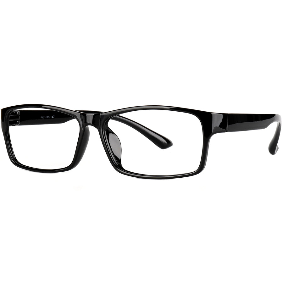 Rectangle Glasses EF1109 - Wide Frames for Men with Larger Heads