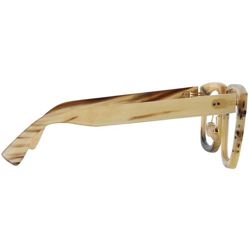 Buffalo Horn Square Glasses NJ1227