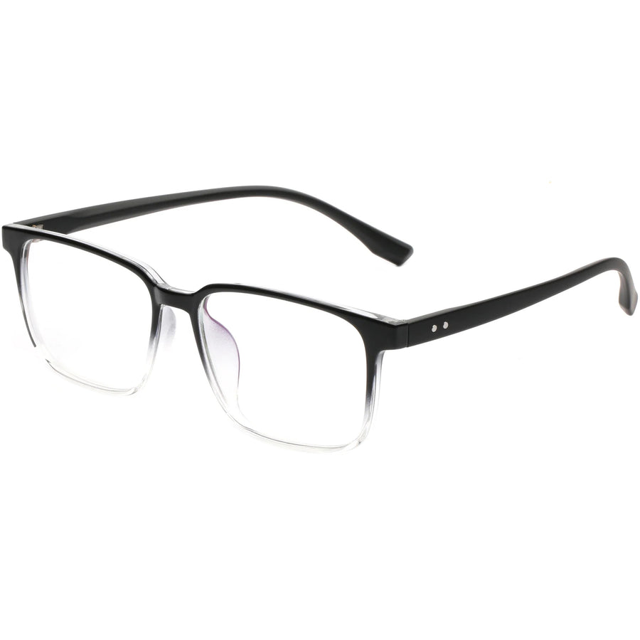 Rectangle Glasses EF1071 - Wide Frames For Men With Larger Heads