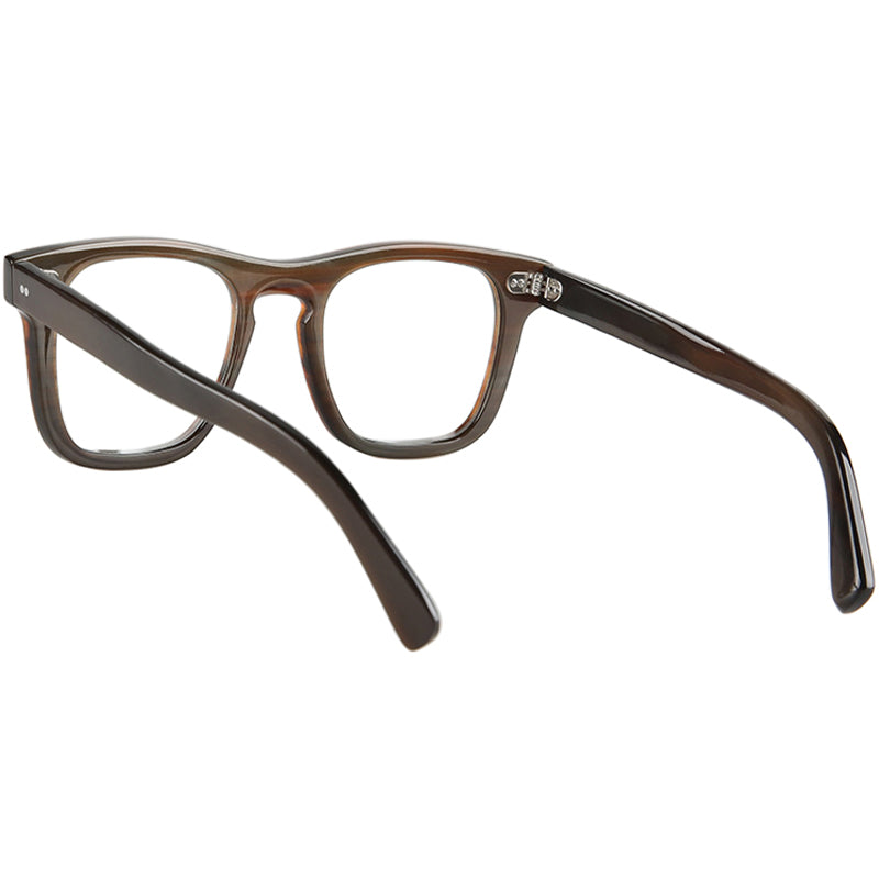 Buffalo Horn Rectangle Glasses NJ1249