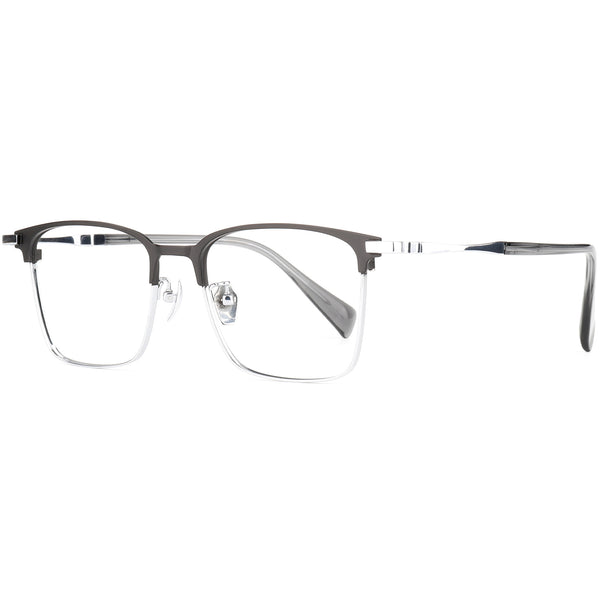 Browline Glasses EF1182 - Wide Frames For Men With Larger Heads