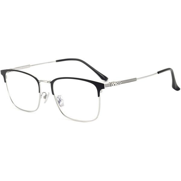 Square Glasses EF1030 - Wide Frames for Men with Larger Heads