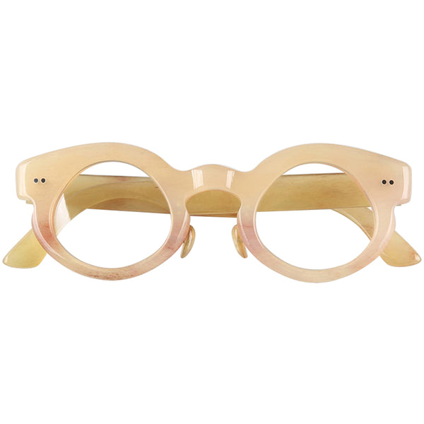 Buffalo Horn Round Glasses NJ1074