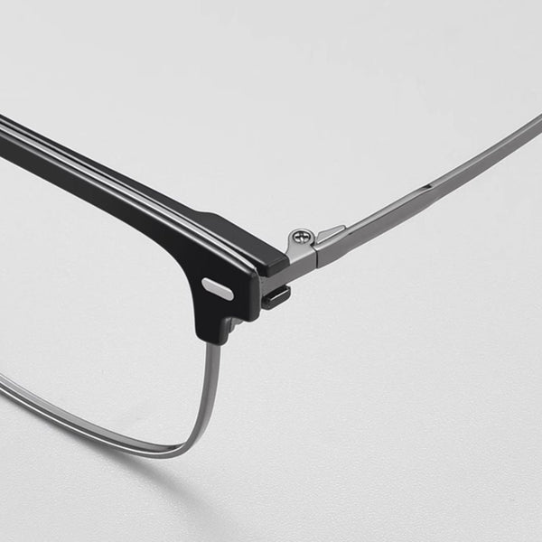 Browline Glasses EF1084 - Wide Frames For Men With Larger Heads