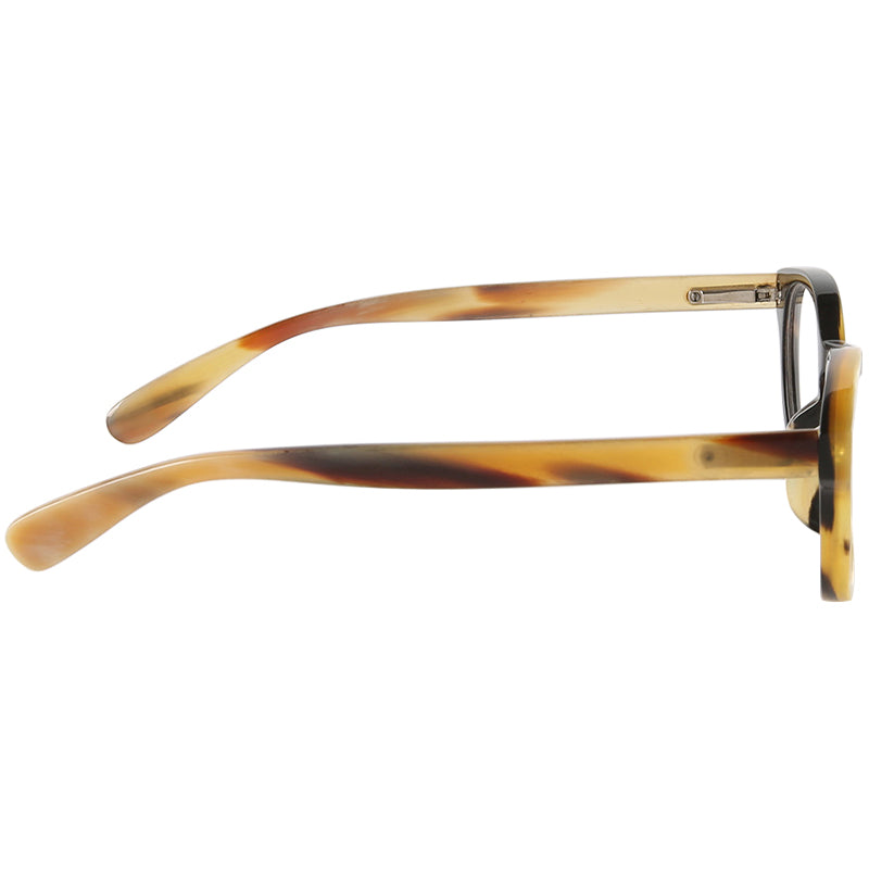 Buffalo Horn Square Glasses NJ1226