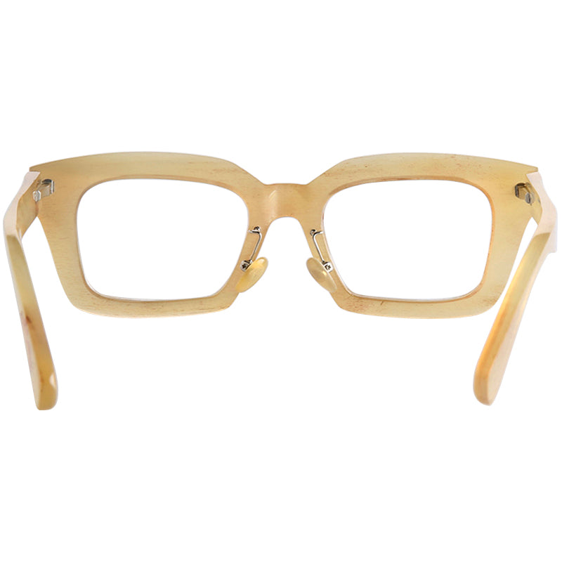 Buffalo Horn Square Glasses NJ1177
