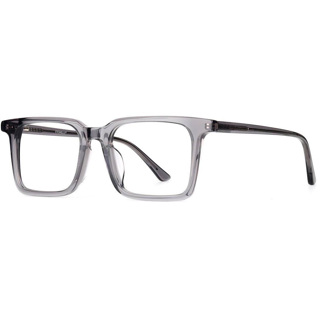 Square Glasses EF1174 - Wide Frames For Men With Larger Heads