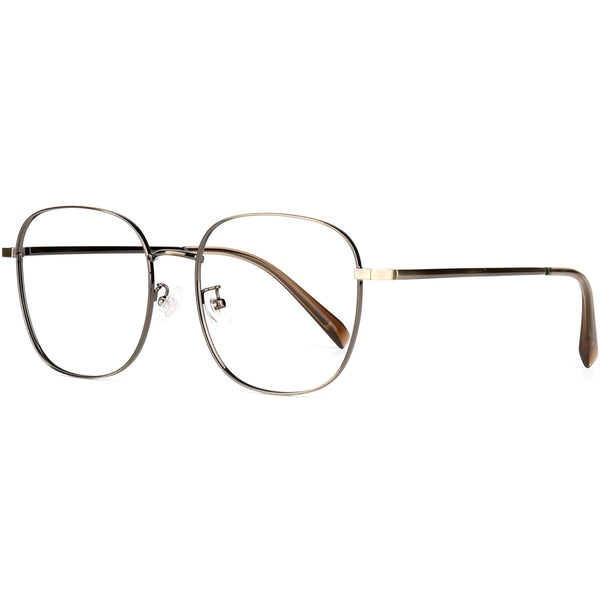 Square Glasses EF1149 - Wide Frames for Men with Larger Heads