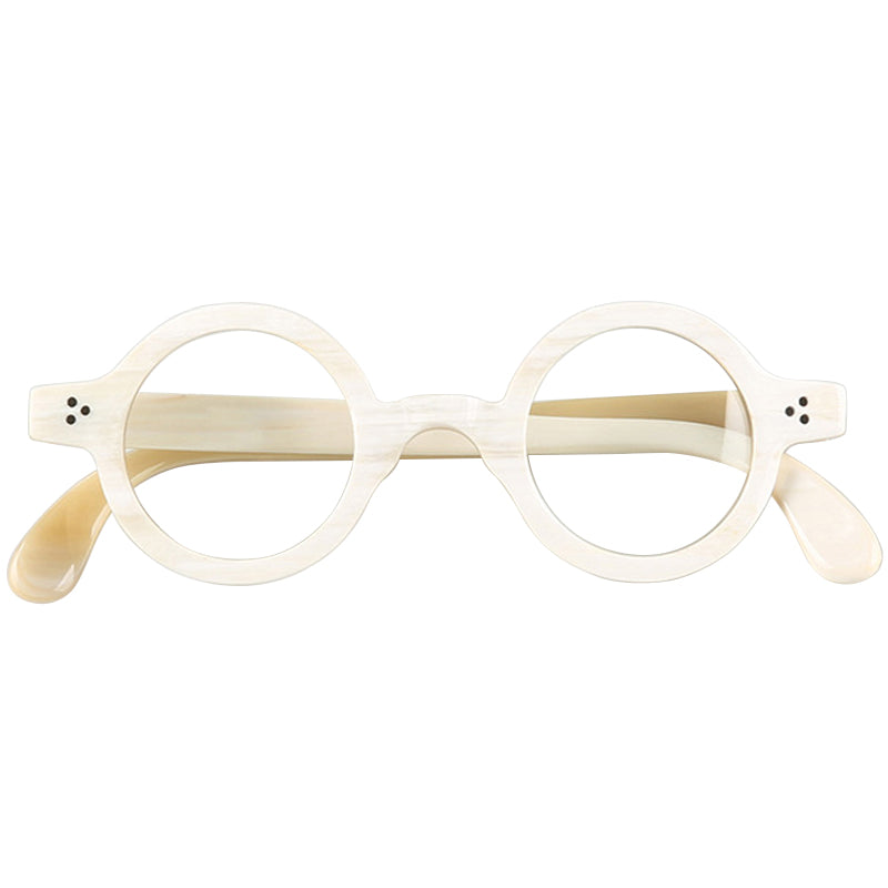 Buffalo Horn Round Glasses NJ1122