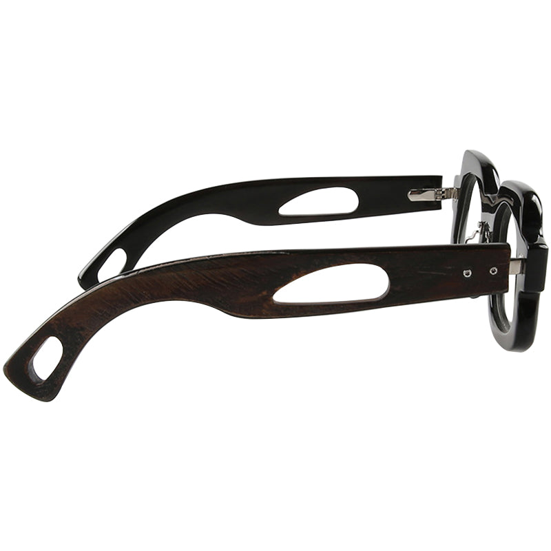 Buffalo Horn Geometric Glasses NJ1048