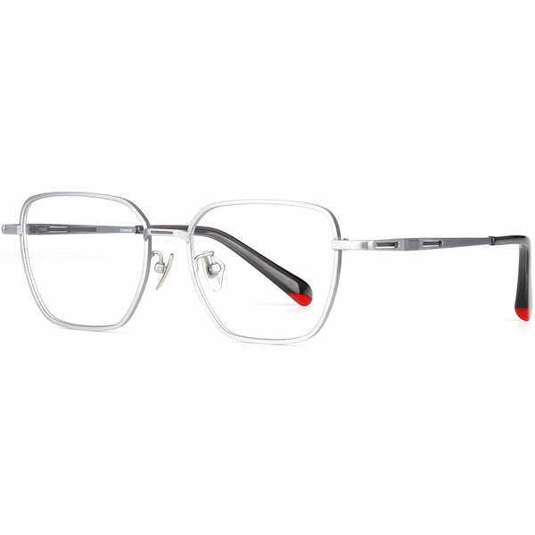 Square Glasses EF1170 - Wide Frames For Men With Larger Heads