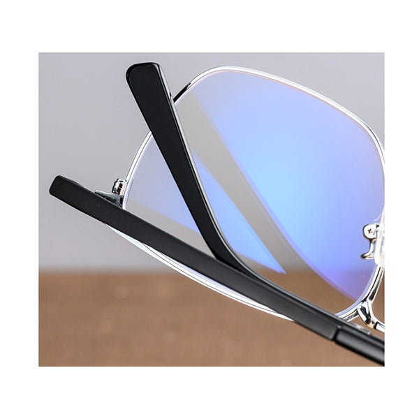 Square Glasses A1042 - Wide Frames for Men with Larger Heads