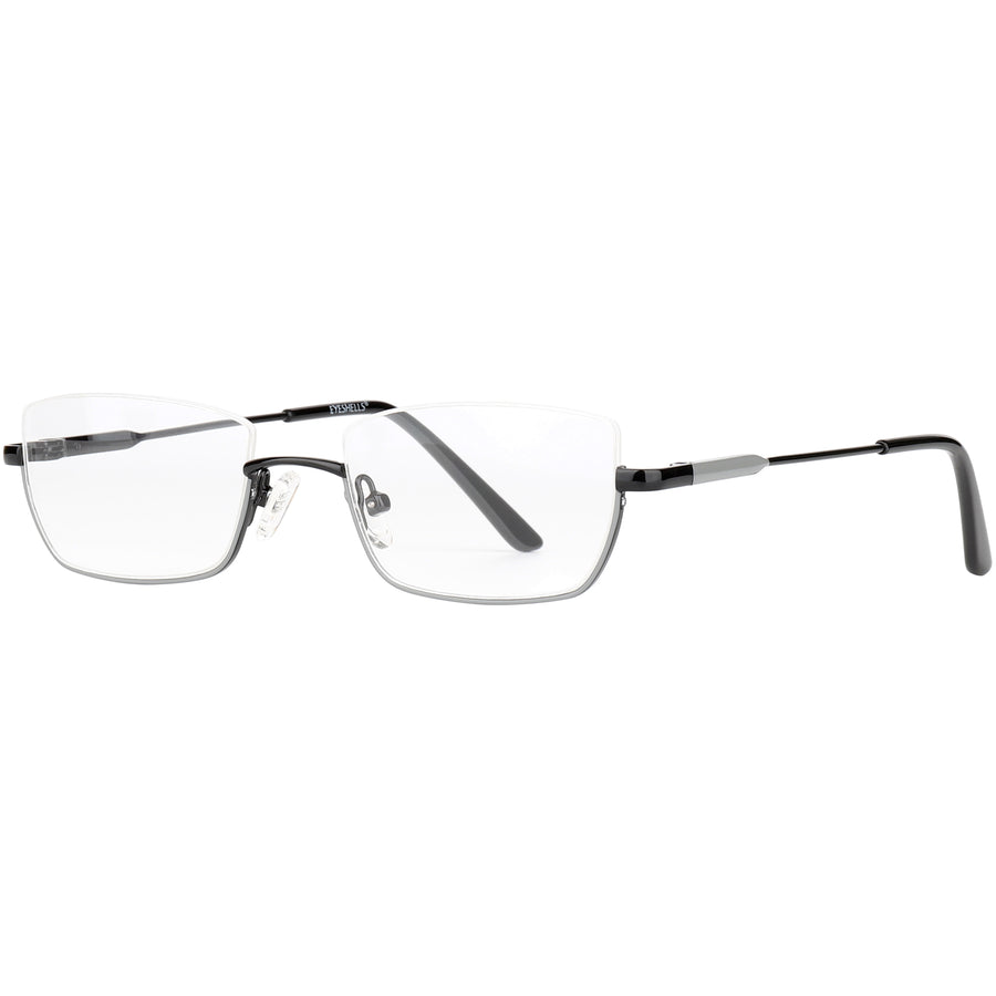 Reverse Half Rim Glasses | EYESHELLS