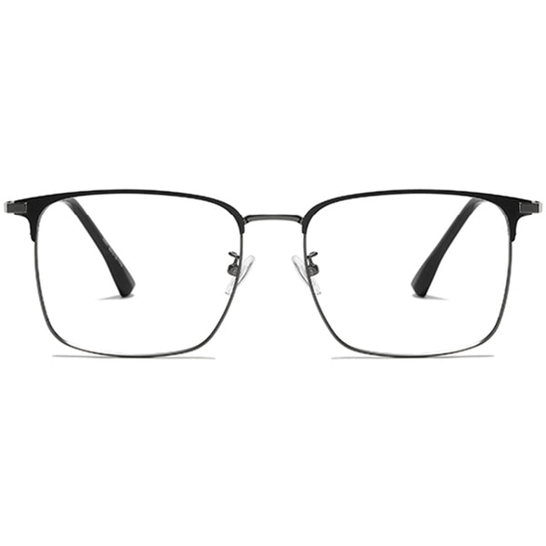 Square Glasses EF1034 - Wide Frames for Men with Larger Heads
