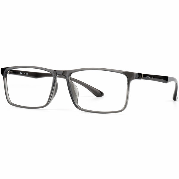 Rectangle Glasses EF1150 - Wide Frames for Men with Larger Heads