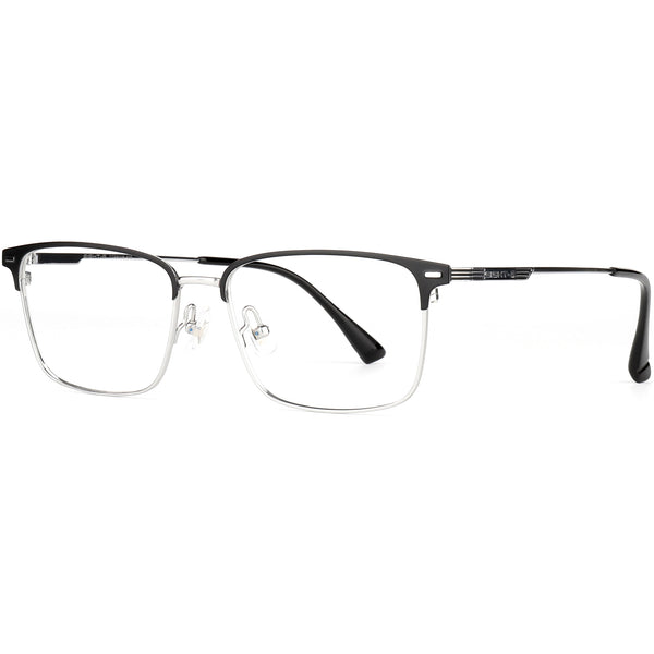 Rectangle Glasses EF1156 - Wide Frames for Men with Larger Heads